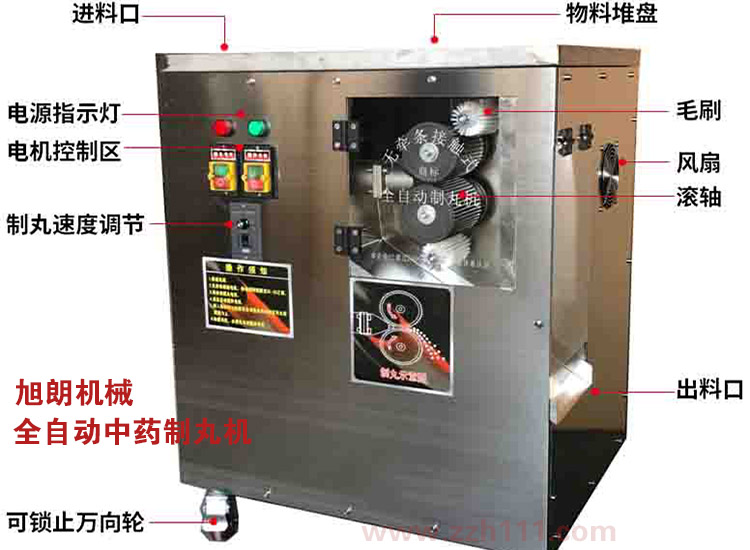 全自動中藥制丸機結(jié)構(gòu)